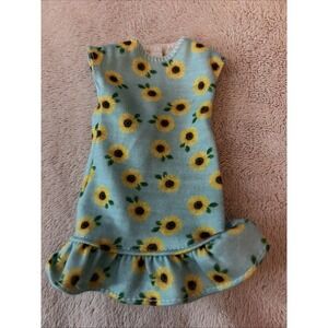 Barbie Clothes Puppy‎ Party Sunflower Dress Outfit B12